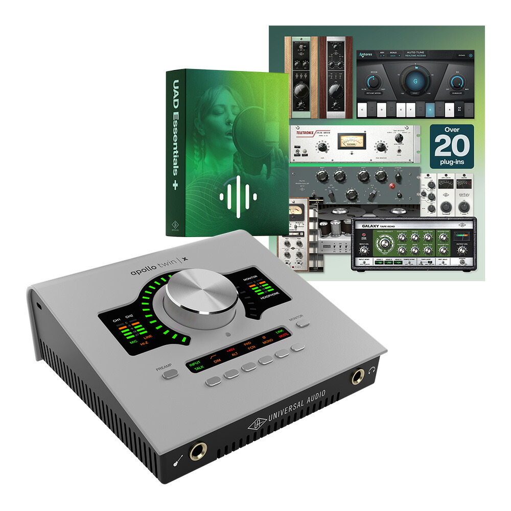 楽天市場】[数量限定特価] UNIVERSAL AUDIO Apollo Twin X DUO