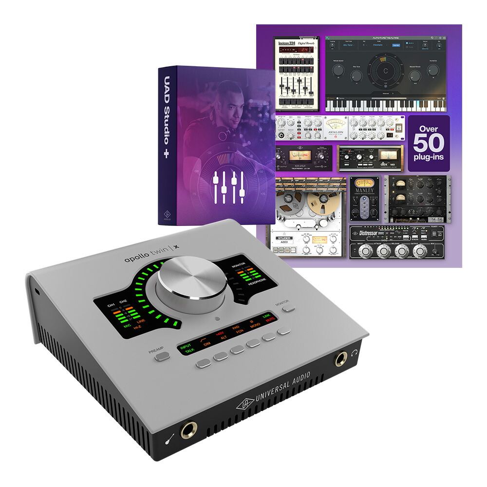 Apollo Twin Duo オーディオインターフェイス Universal Audio 【創業50周年大決算SALE】Apollo Twin X DUO
