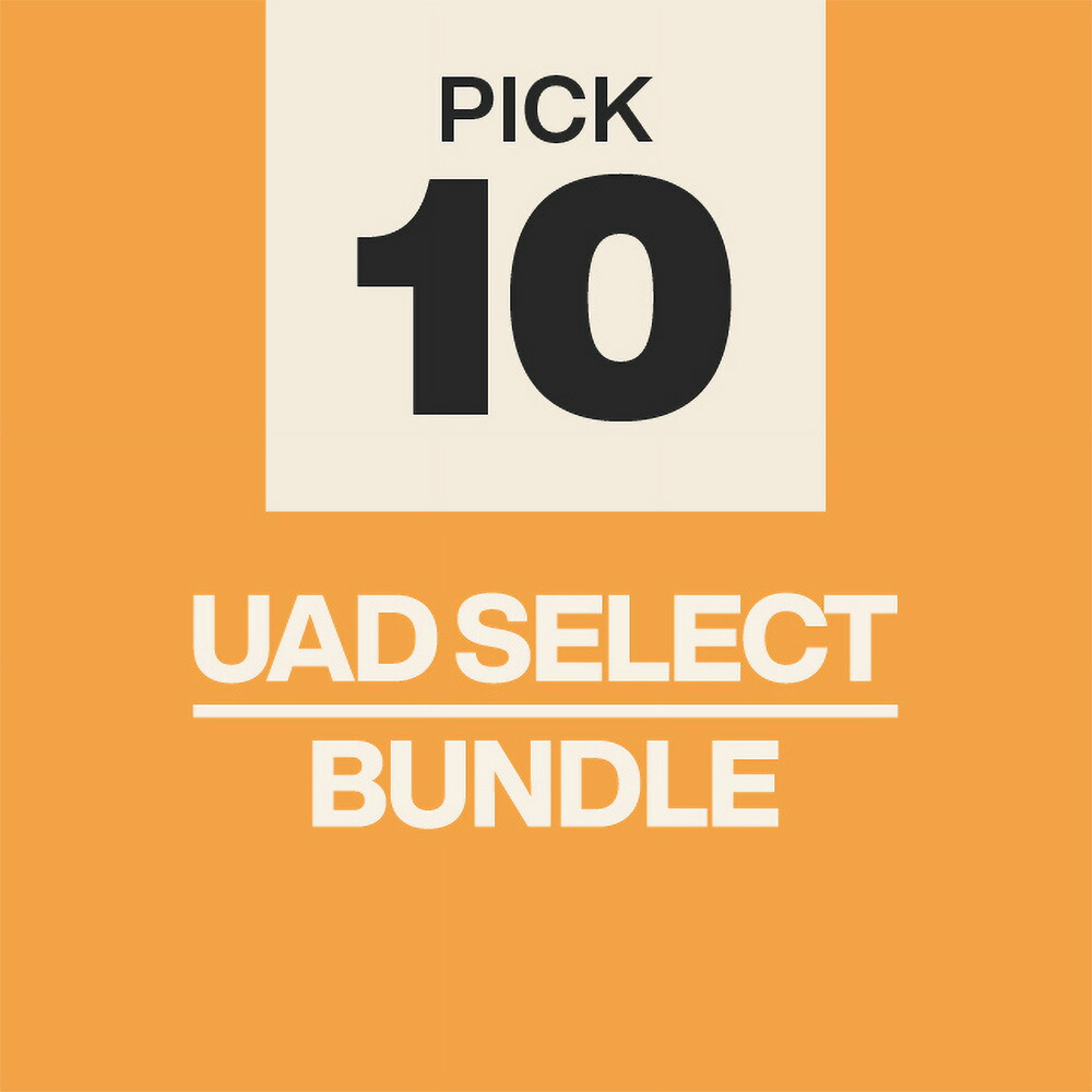 UNIVERSAL AUDIO UAD Select 10 【ダウンロード版/メール納品】