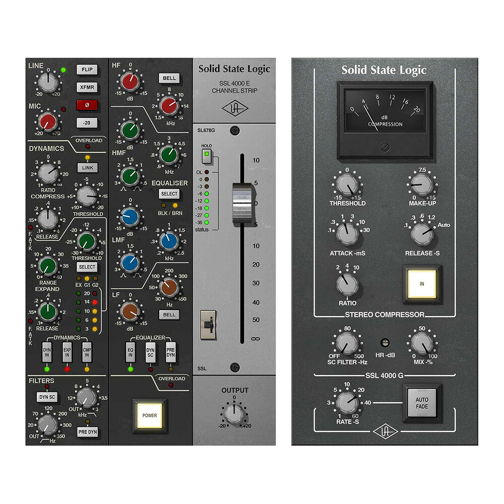 UNIVERSAL AUDIO SSL 4000 Series Console Bundle 【ダウンロード版/メール納品】|ミュージックランドKEY WEST