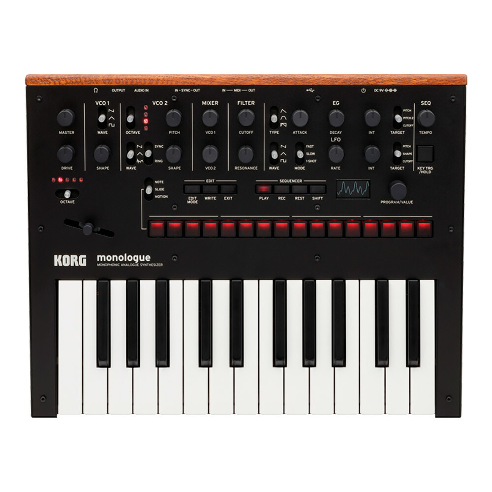 楽天市場】KORG monologue Monophonic Analogue Synthesizer