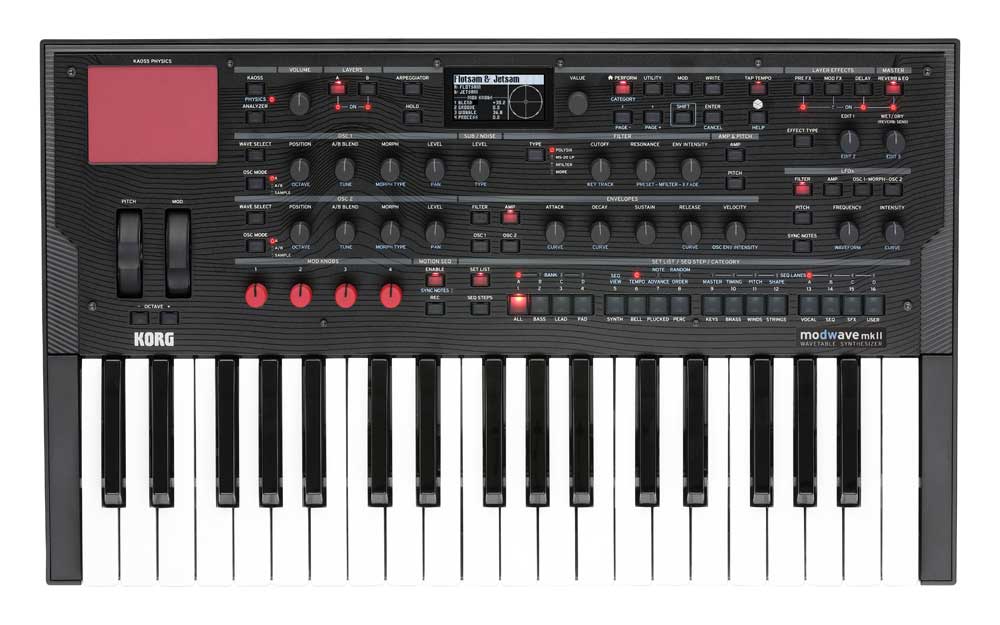 KORG modwave mk2 コルグ シンセサイザー｜ミュージックランドKEY WEST