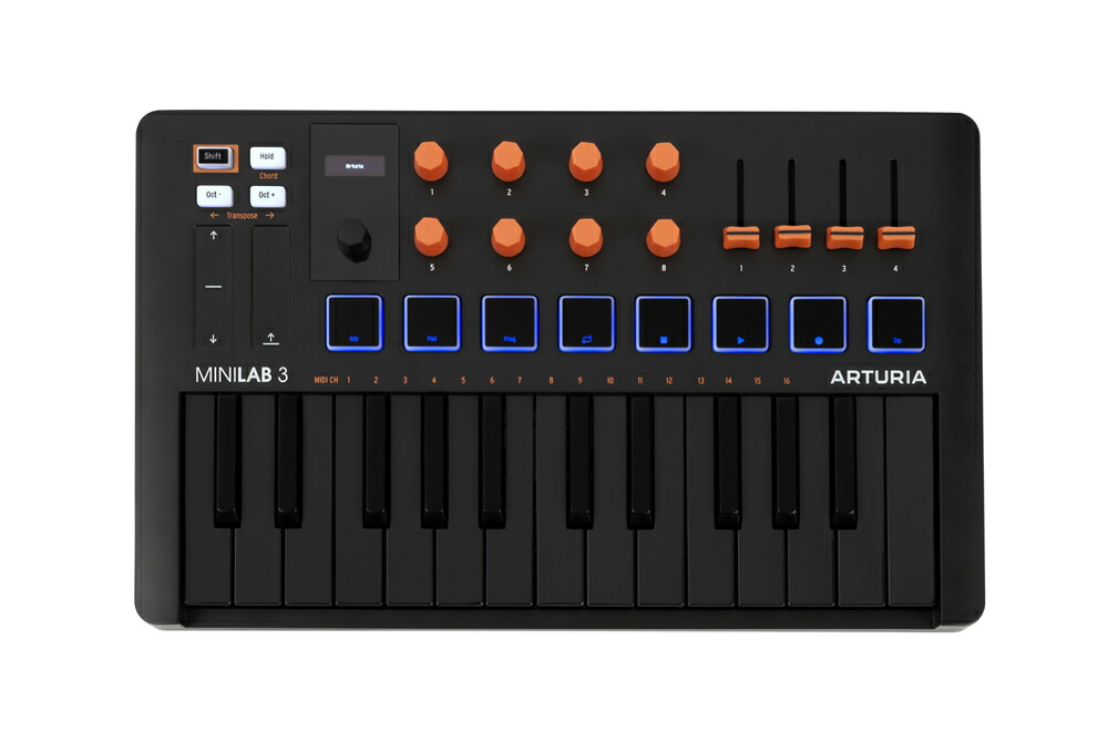 楽天市場】Arturia MINILAB MK2 SP 【数量限定 PIGMENTS