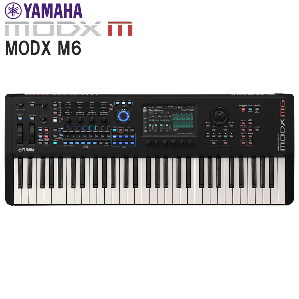 楽天市場】YAMAHA MODX M6 スタート8点セット 61鍵盤 バンド用