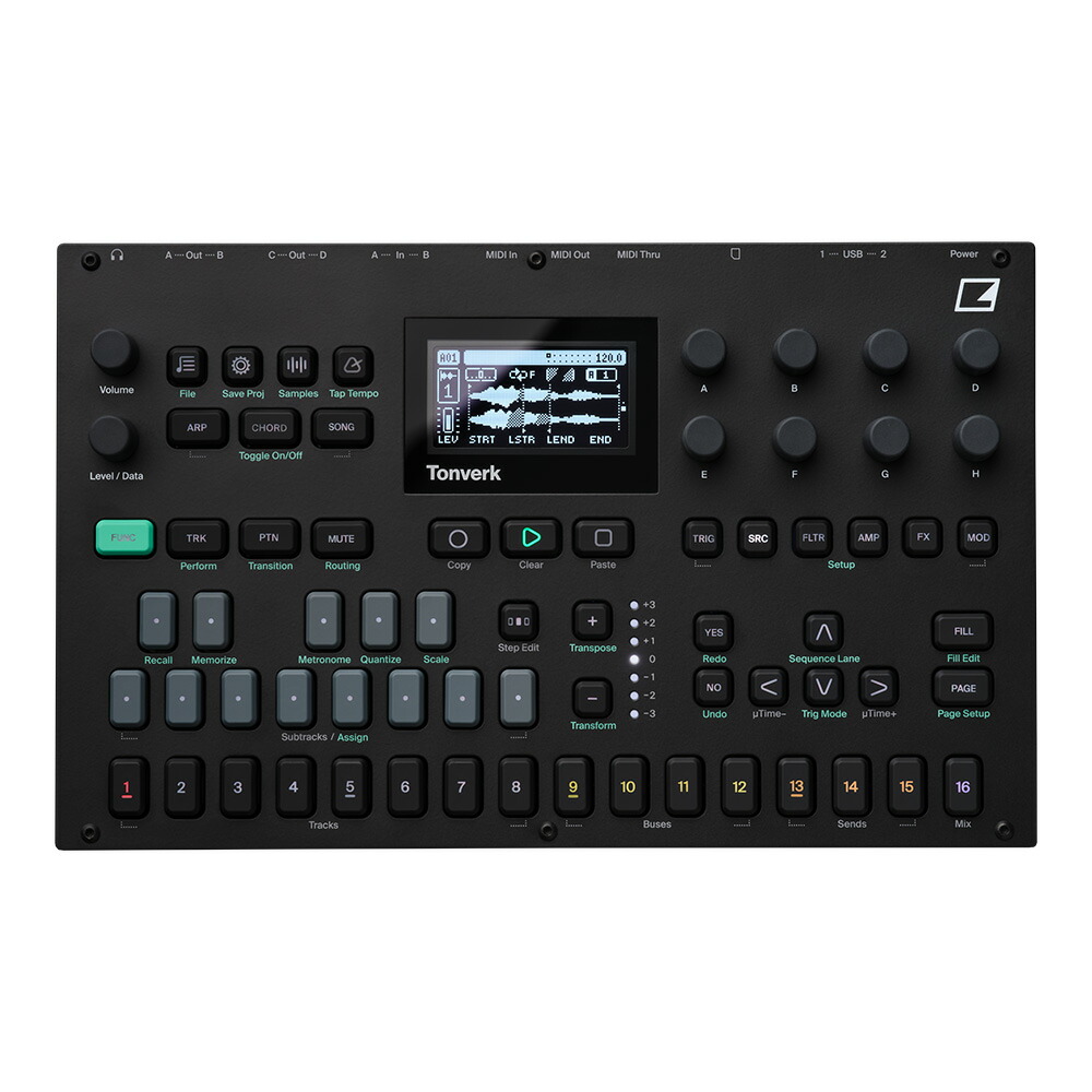 elektron Tonverk エレクトロン ポリフォニック・サンプラー｜ミュージックランドKEY WEST