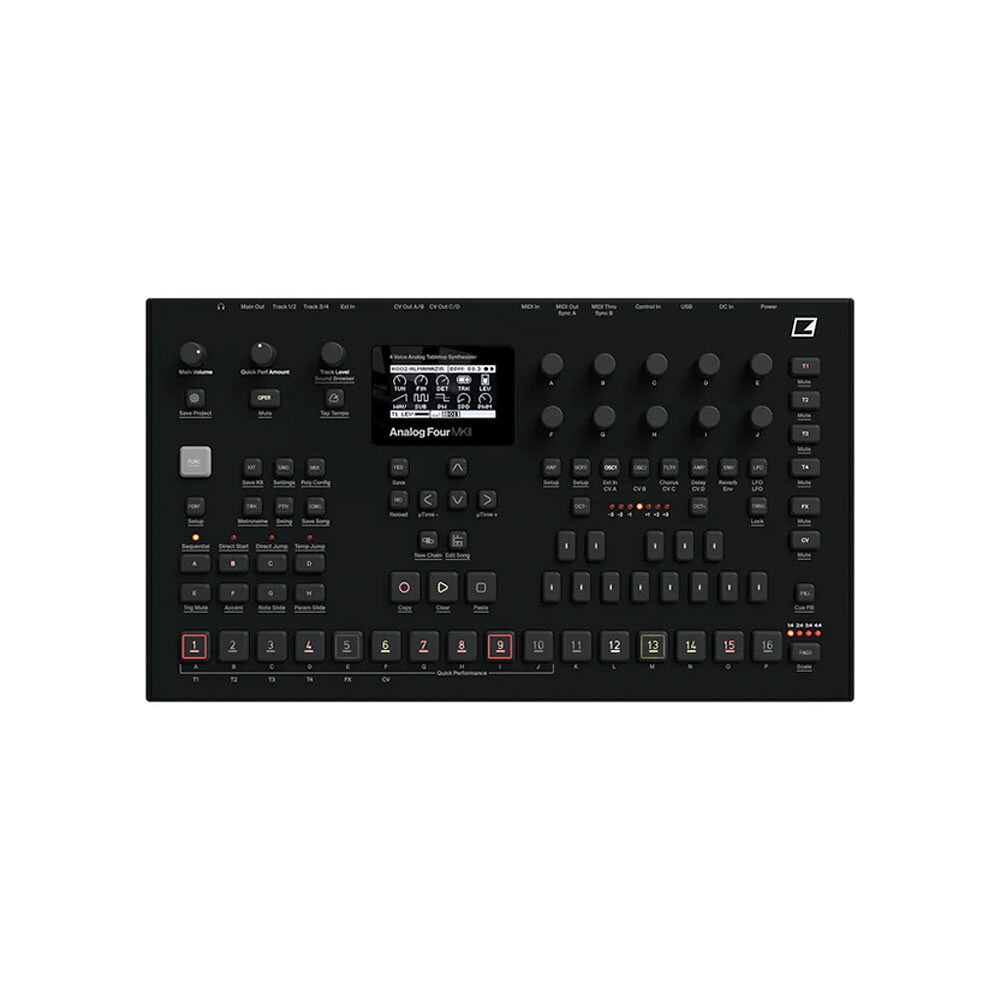 elektron Analog Four MK II エレクトロン アナログシンセサイザー|ミュージックランドKEY WEST