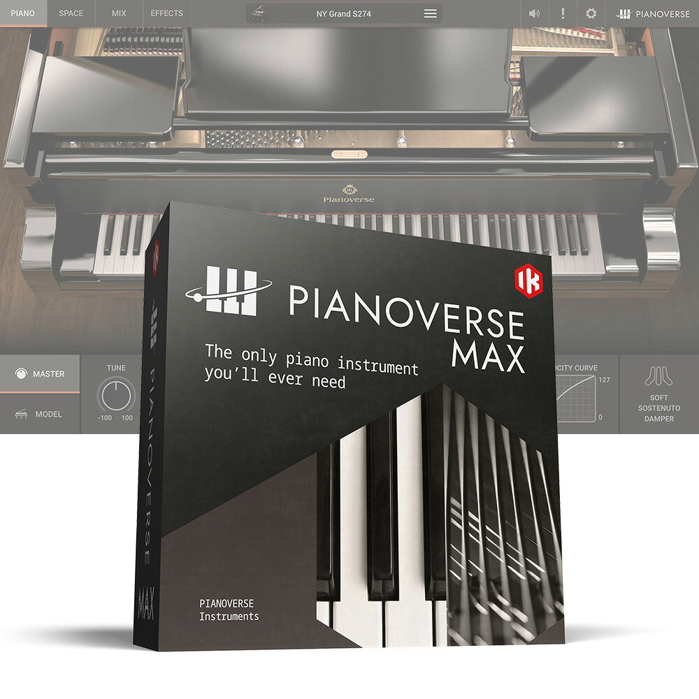 IK Multimedia Pianoverse MAX 【ダウンロード版/メール納品】 33,144円