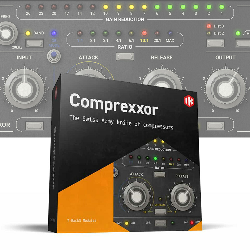IK Multimedia T-RackS Comprexxor 【ダウンロード版/メール納品】