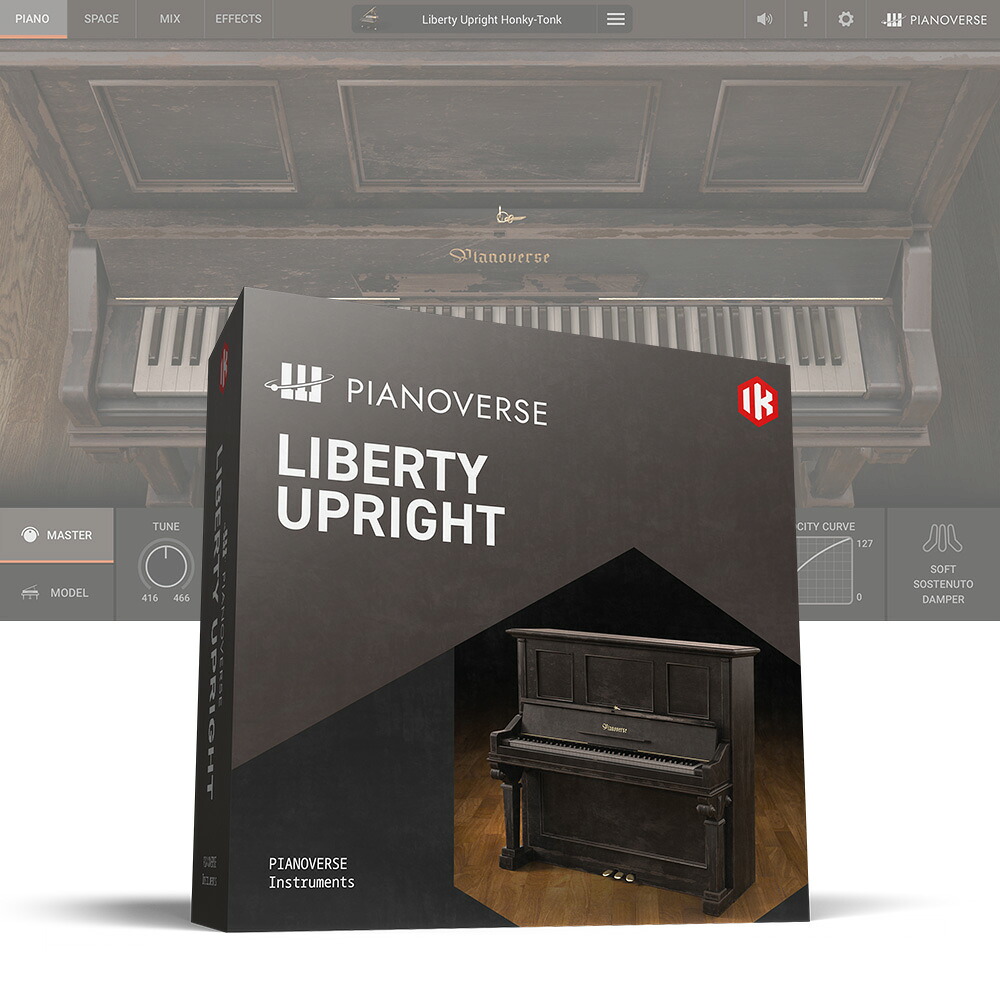 IK Multimedia Pianoverse Liberty Upright 【ダウンロード版/メール納品】