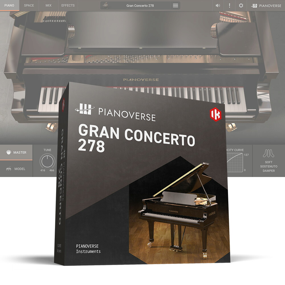IK Multimedia Pianoverse Gran Concerto 278 【ダウンロード版/メール納品】