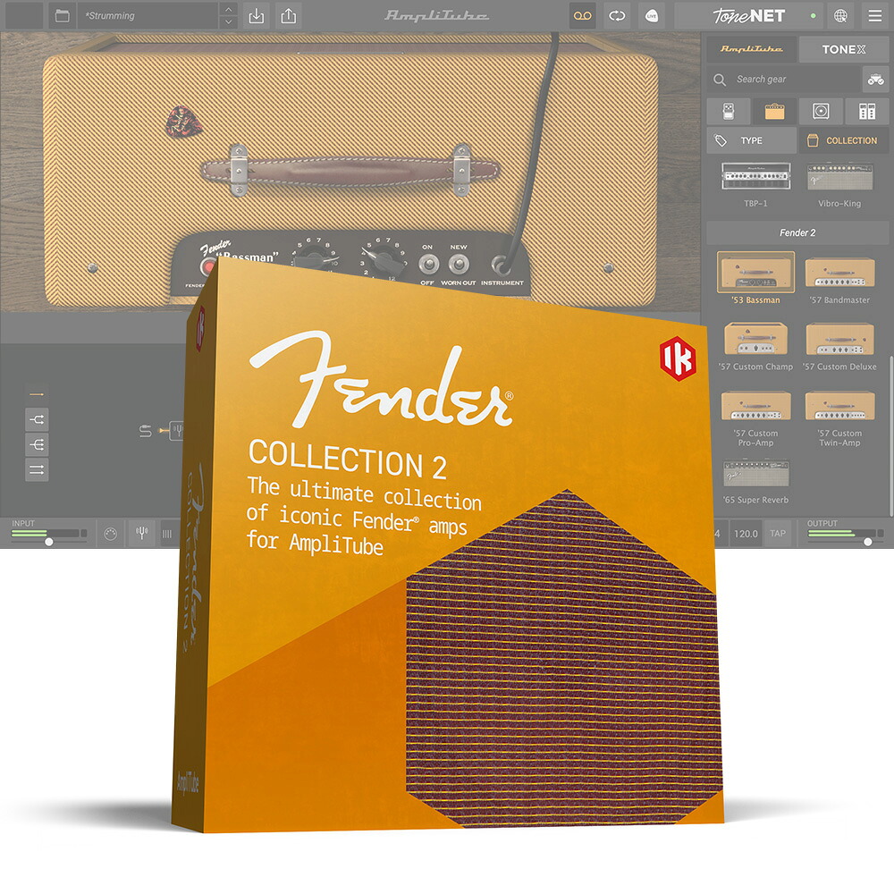 IK Multimedia Fender Collection 2 【ダウンロード版/メール納品】|ミュージックランドKEY WEST