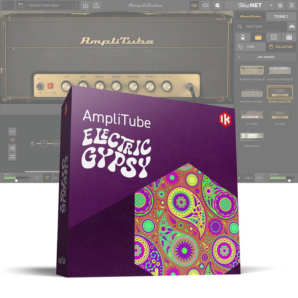 IK Multimedia AmpliTube Electric Gypsy 【ダウンロード版/メール納品】