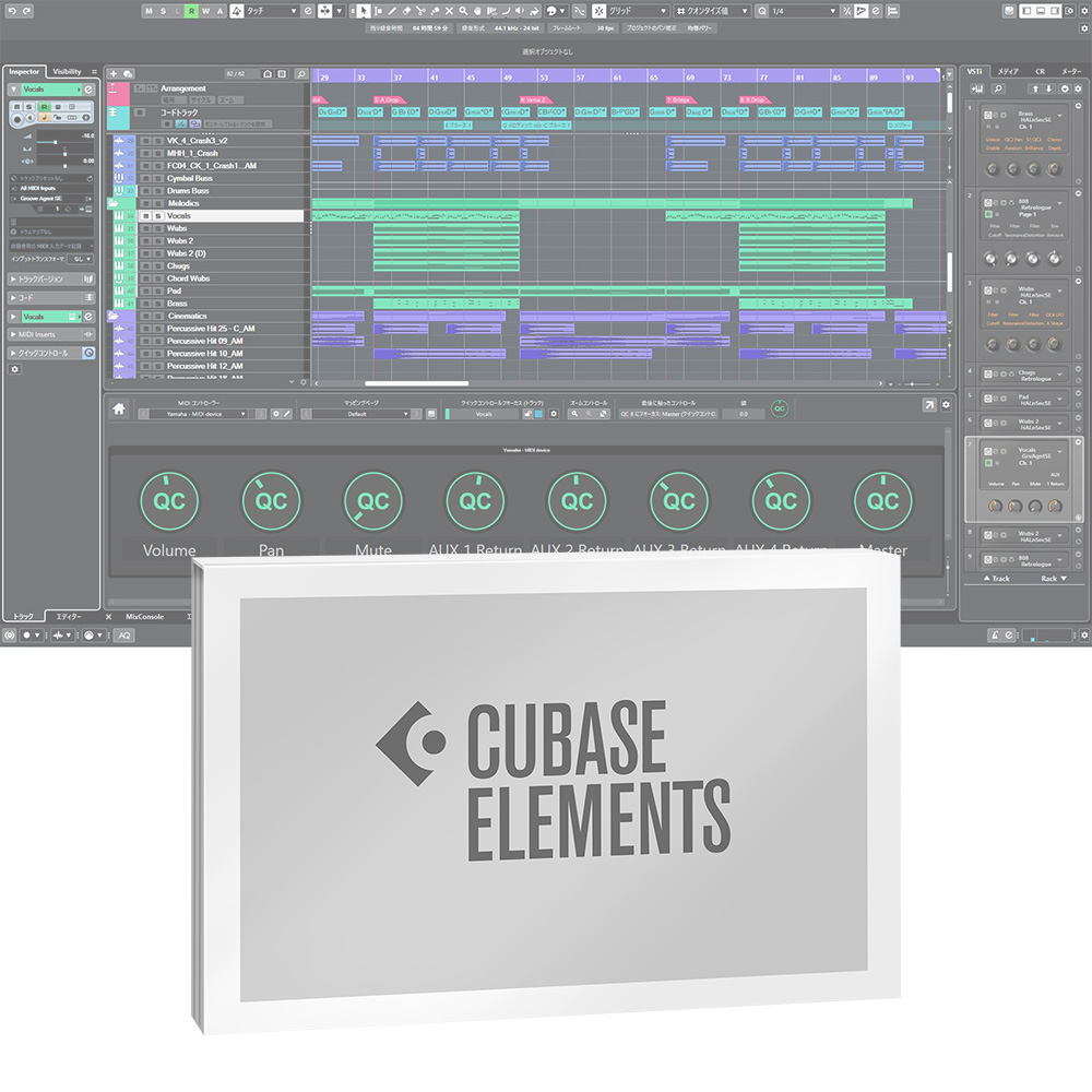 楽天市場】Steinberg Cubase Pro 12 アカデミック版 スタインバーグ キューベース DAWソフト【パッケージ版】 :  MUSICLAND KEY 心斎橋店