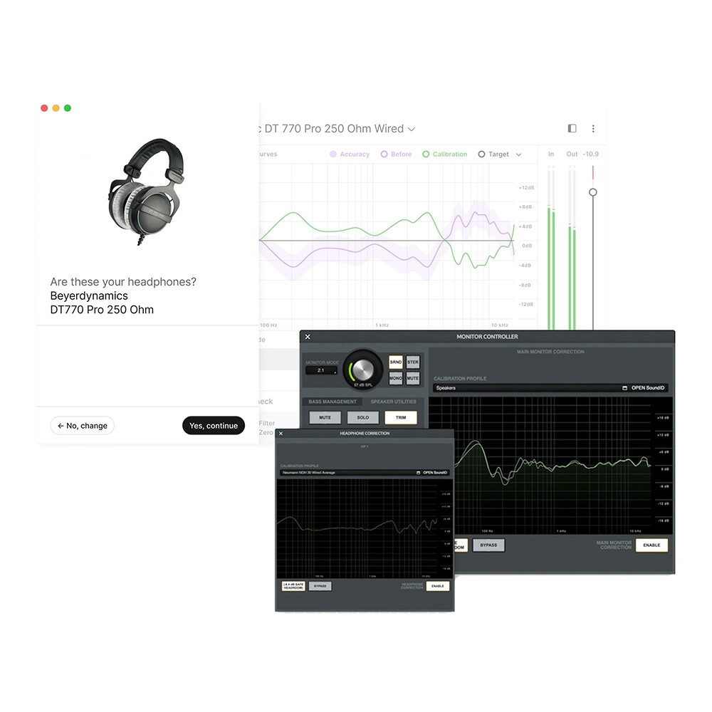 Sonarworks SoundID Reference for Headphones and Apollo Monitor Correction Add-on bundle 【ダウンロード版/メール納品】 18,900円