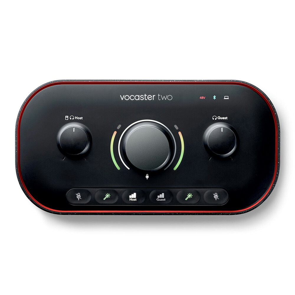 Focusrite Vocaster Two フォーカスライト ポッドキャスト オーディオインターフェース｜ミュージックランドKEY WEST