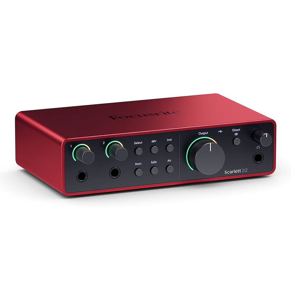 【10909】FOCUSRITE Scarlett Solo (gen. 4) 楽天市場】FOCUSRITE SCARLETT SOLO GEN4 フォーカスライト