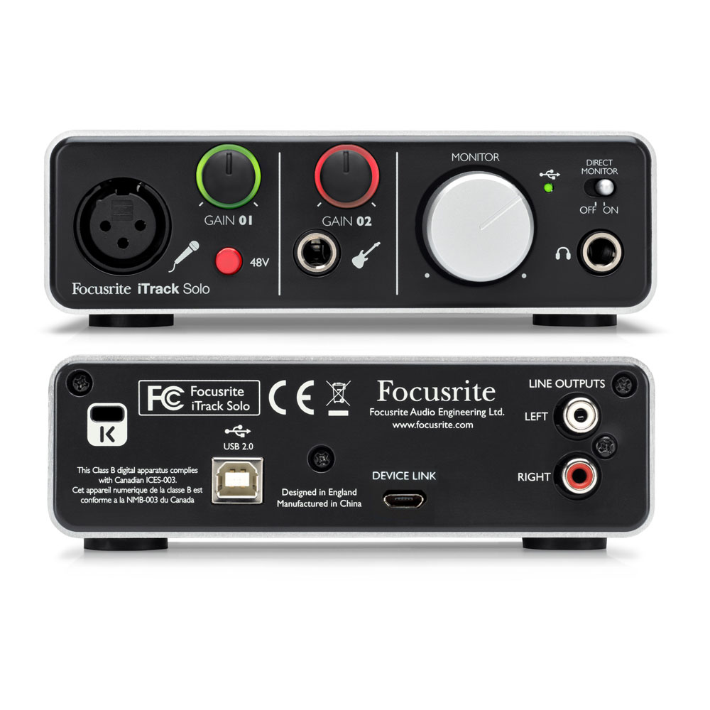 激安の 楽天市場 Focusrite Itrack Solo Lightning Musicland Key 心斎橋店 珍しい Www Salonlesamis Com