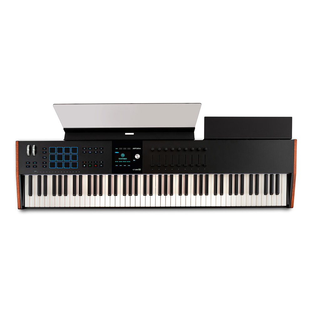 Arturia KeyLab 88 mk3 Black アートリア 88鍵盤 MIDIキーボード コントローラー｜ミュージックランドKEY WEST