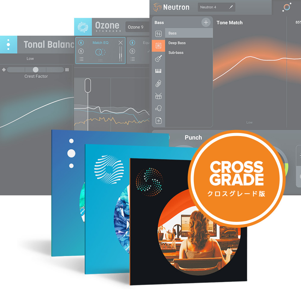 iZotope Mix & Master Bundle Standard Crossgrade from any paid iZo product 【ダウンロード版/メール納品】画像