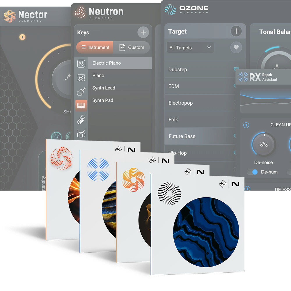 iZotope Elements Suite 11 【ダウンロード版/メール納品】｜ミュージックランドKEY WEST