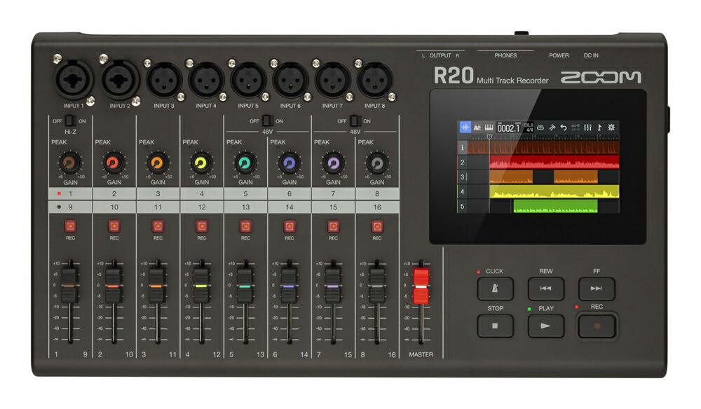 miZOOM R8 マルチトラックレコーダー サンプラー ズーム 音響機器 楽天市場】ZOOM R20 マルチトラックレコーダー新品 Recorder