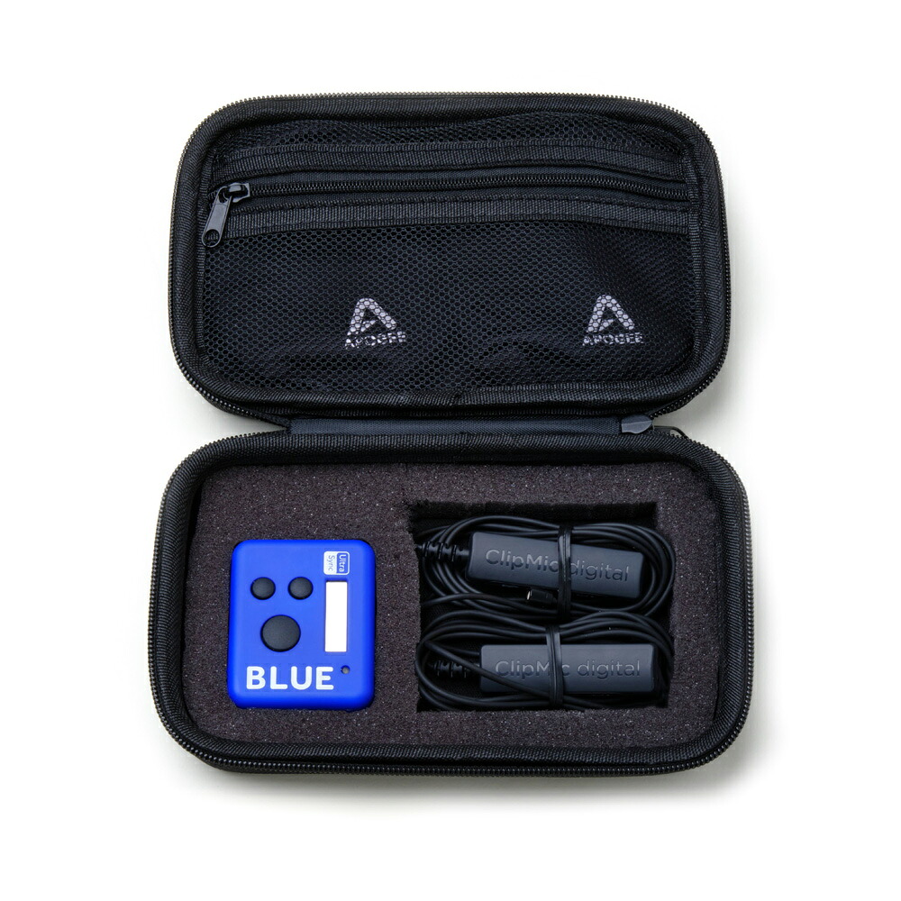 Apogee CLIPMIC DIGITAL 2 x 2本 + UltraSync BLUE wireless time code sync (1年延長保証付き)