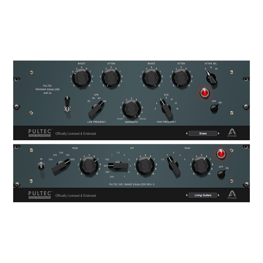 Apogee Apogee FX Pultec Bundle 【ダウンロード版/メール納品】｜ミュージックランドKEY WEST