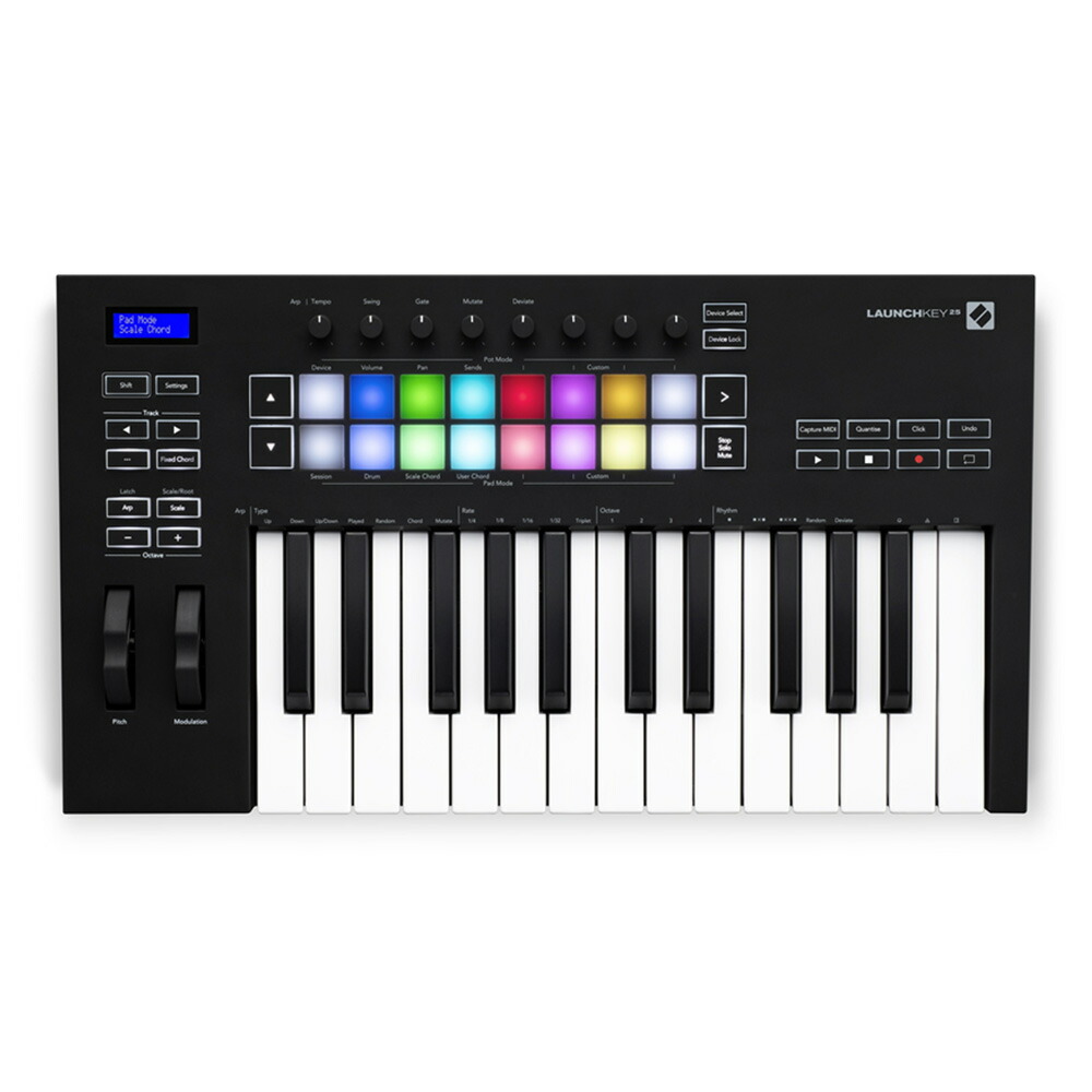 楽天市場】NOVATION ( ノベーション ) / Launchkey 25 MK4 USB