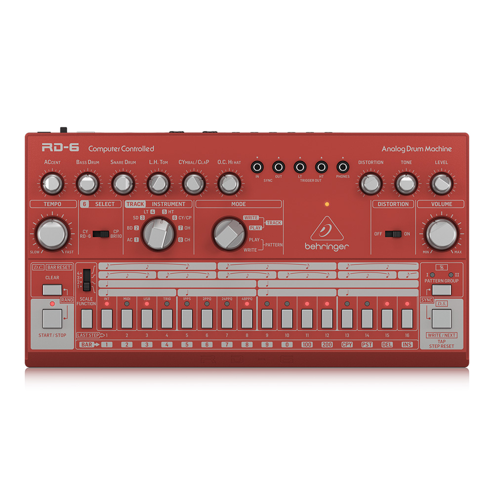 買蔵交換BEHRINGER ベリンガー アナログドラムマシン RD-6AM LSaqi