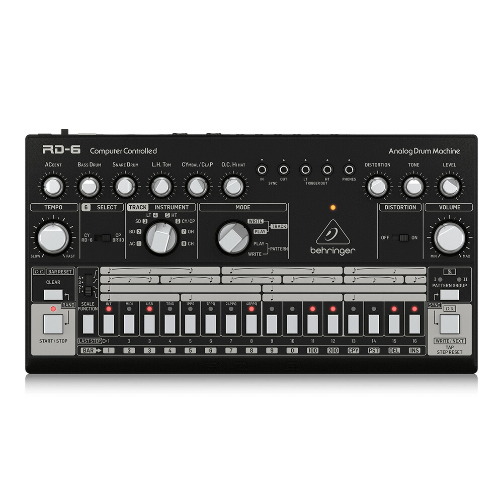 A4等級以上 BEHRINGER BEHRINGER ベリンガー RD-6-SR リズムマシン