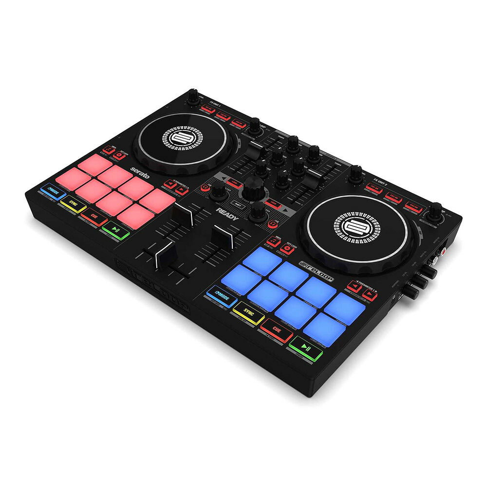 Reloop READY ポータブルDJコントローラー 【djay Pro 1年間サブスクリプション無料プレゼント!~7/31】|ミュージックランドKEY WEST