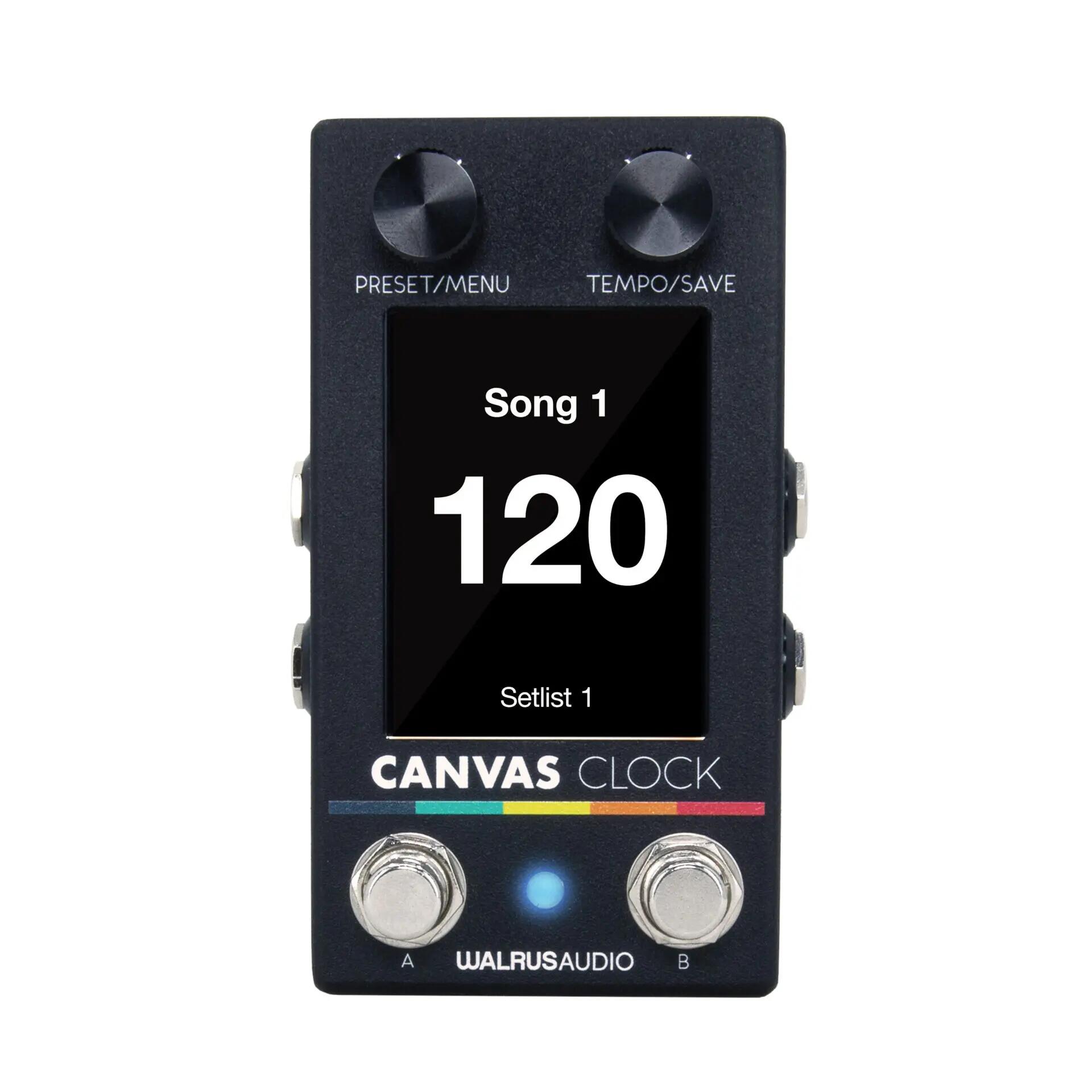 WALRUS AUDIO Canvas Clock [WAL-CANV/CLK]