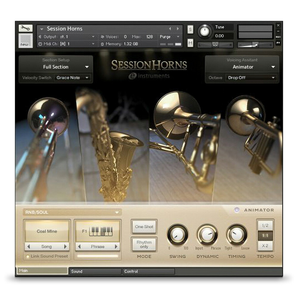 Native Instruments Session Horns【ダウンロード版/メール納品】｜ミュージックランドKEY WEST