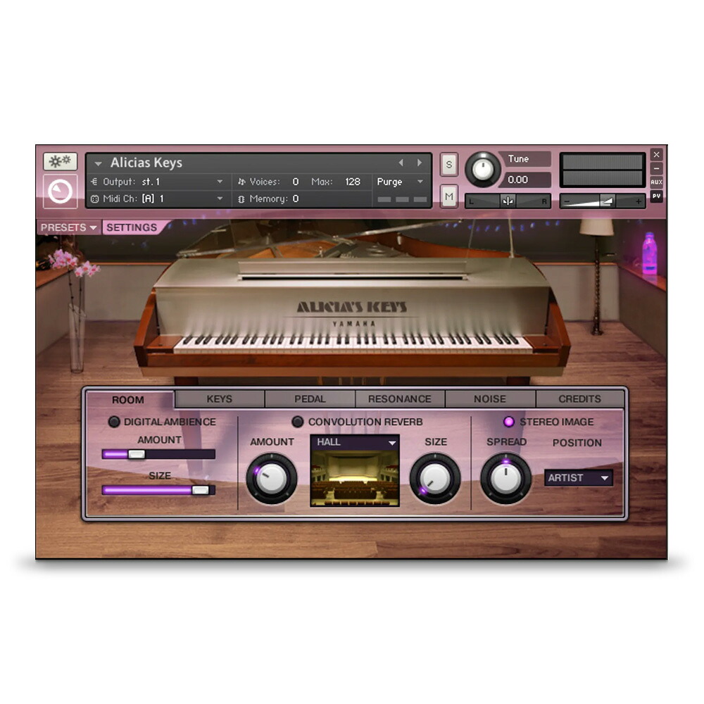 Native Instruments Alicia's Keys【ダウンロード版/メール納品】｜ミュージックランドKEY WEST