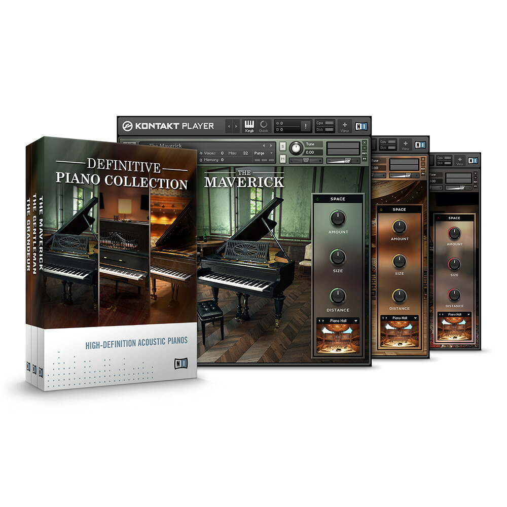 Native Instruments Definitive Piano Collection  【ダウンロード版/電子メイル納品】 PCソフト-音楽制作