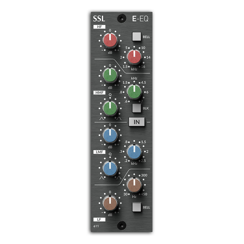 Solid State Logic (SSL) 500 Series E-Series EQ Module|ミュージックランドKEY WEST
