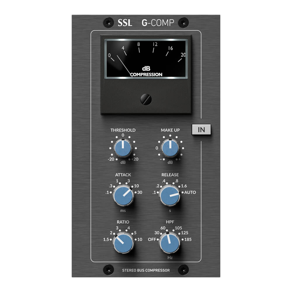 Solid State Logic (SSL) G series Bus Compressor 500シリーズモジュール-ステレオコンプレッサー