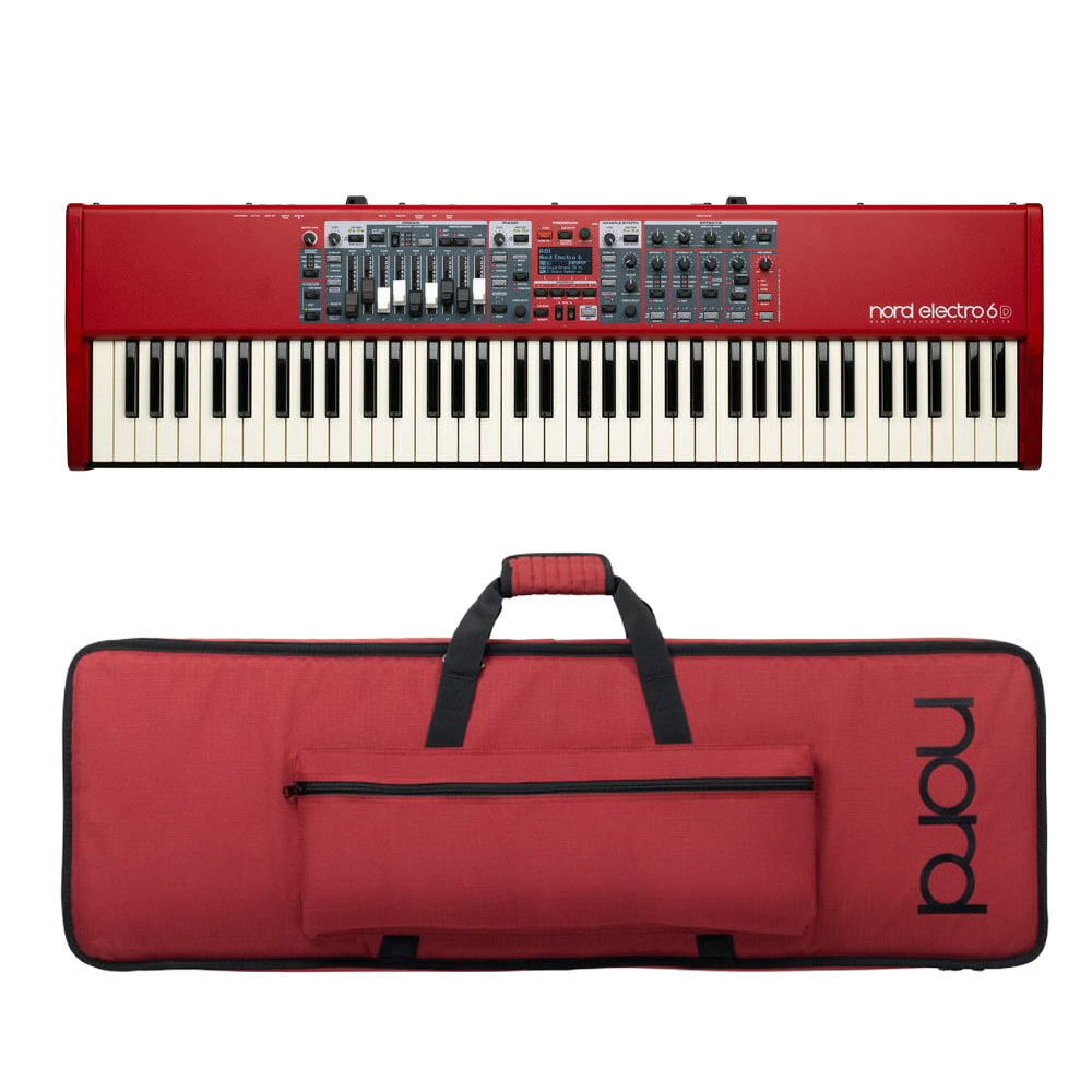 楽天市場】Nord（CLAVIA） Nord Electro 6 HP73+専用ソフトケース