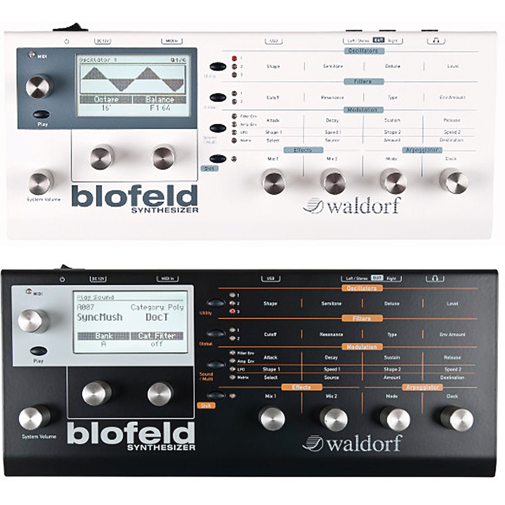 Waldorf Blofeld Desktop Synthesizer Virtual Analog ピアノ