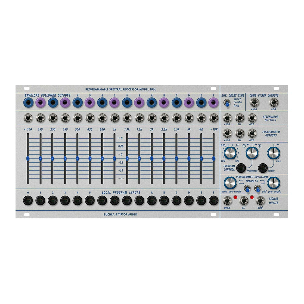 Buchla & Tiptop Audio Model 296t Programmable Spectral Processor｜ミュージックランドKEY WEST