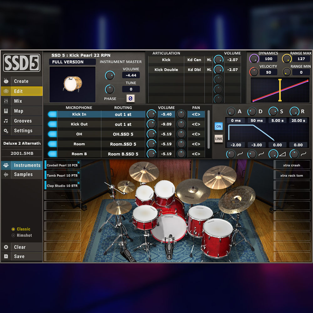Steven Slate Audio SSD5.5【電子メイル納品】