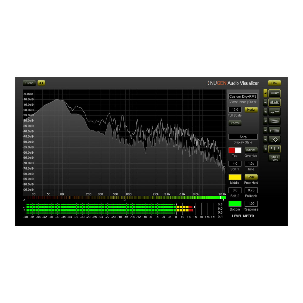 【楽天市場】NUGEN Audio Visualizer 2【ダウンロード版/メール納品】：MUSICLAND KEY 心斎橋店