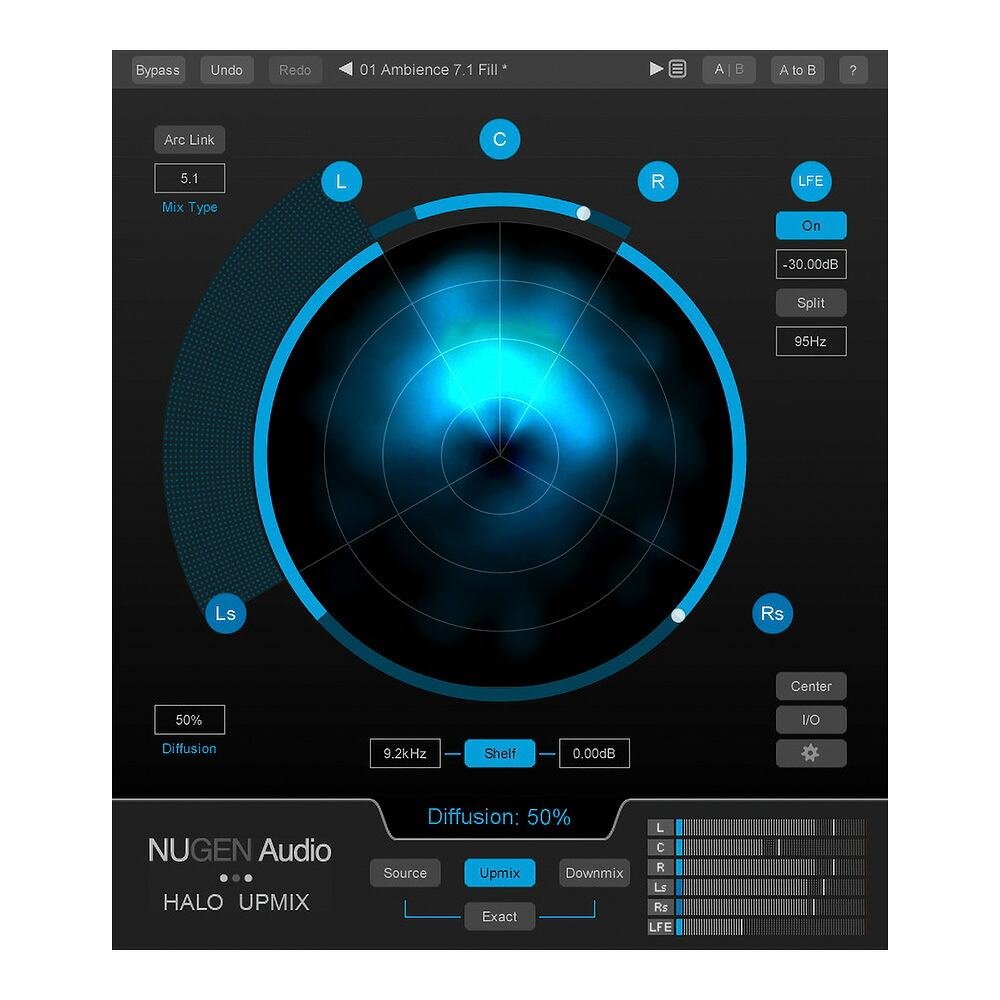 NUGEN Audio Halo Upmix【ダウンロード版/メール納品】|ミュージックランドKEY WEST
