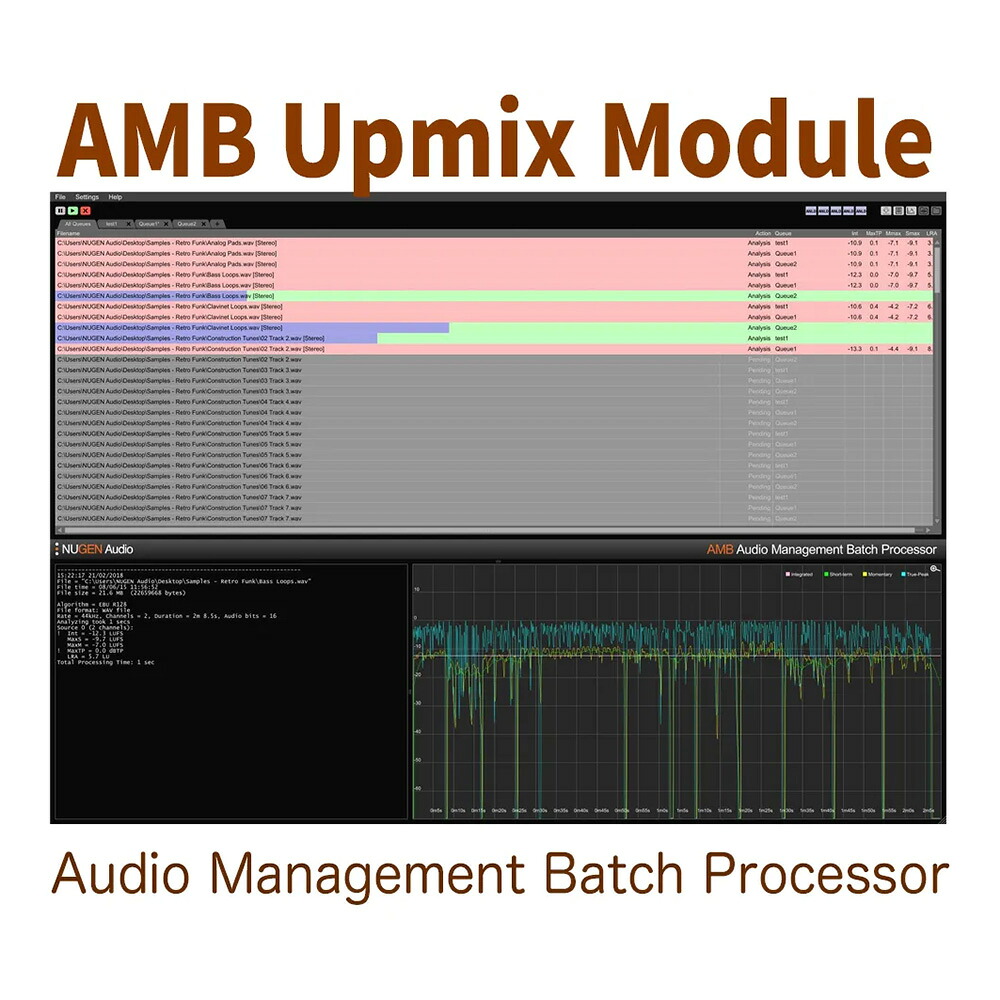 NUGEN Audio AMB Upmix Module 【ダウンロード版/電子メール納品】