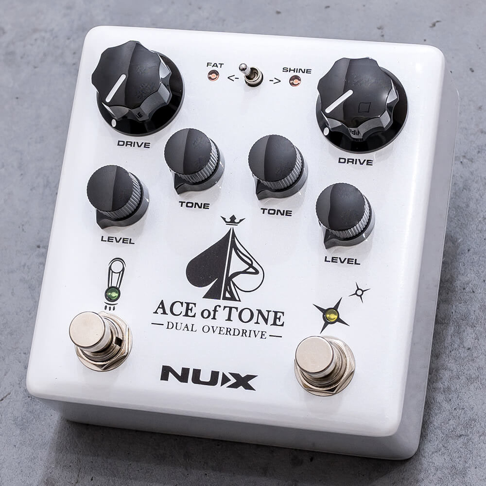 NUX ACE of TONE NDO-5 デュアルオーバードライブペダル NUX ACE of
