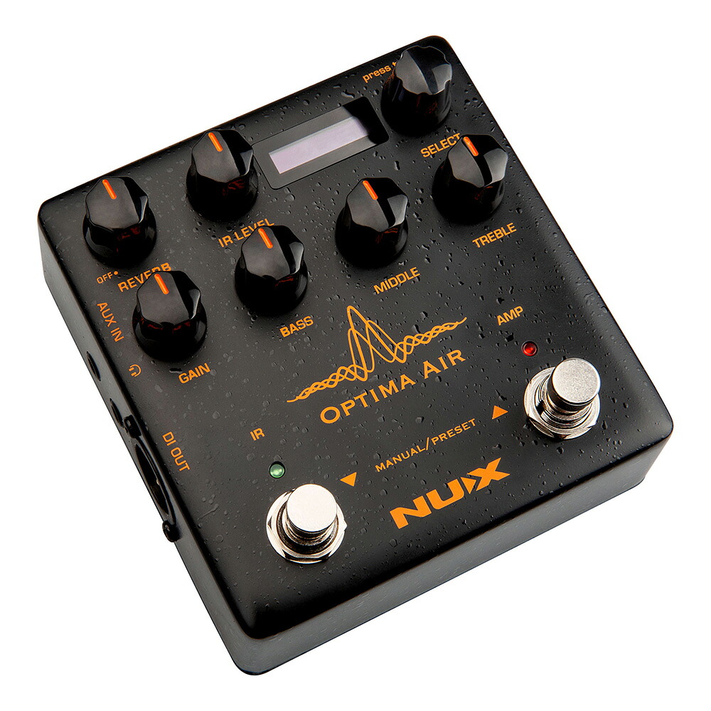 NUX Optima Air (NAI-5) -Acoustic Simulator & IR Loader-｜ミュージックランドKEY WEST