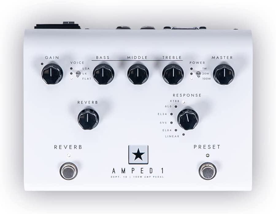 Blackstar AMPED 2 ギターエフェクター BLACKSTARから、エフェクトを搭載したペダルサイズの100Wギターアンプ