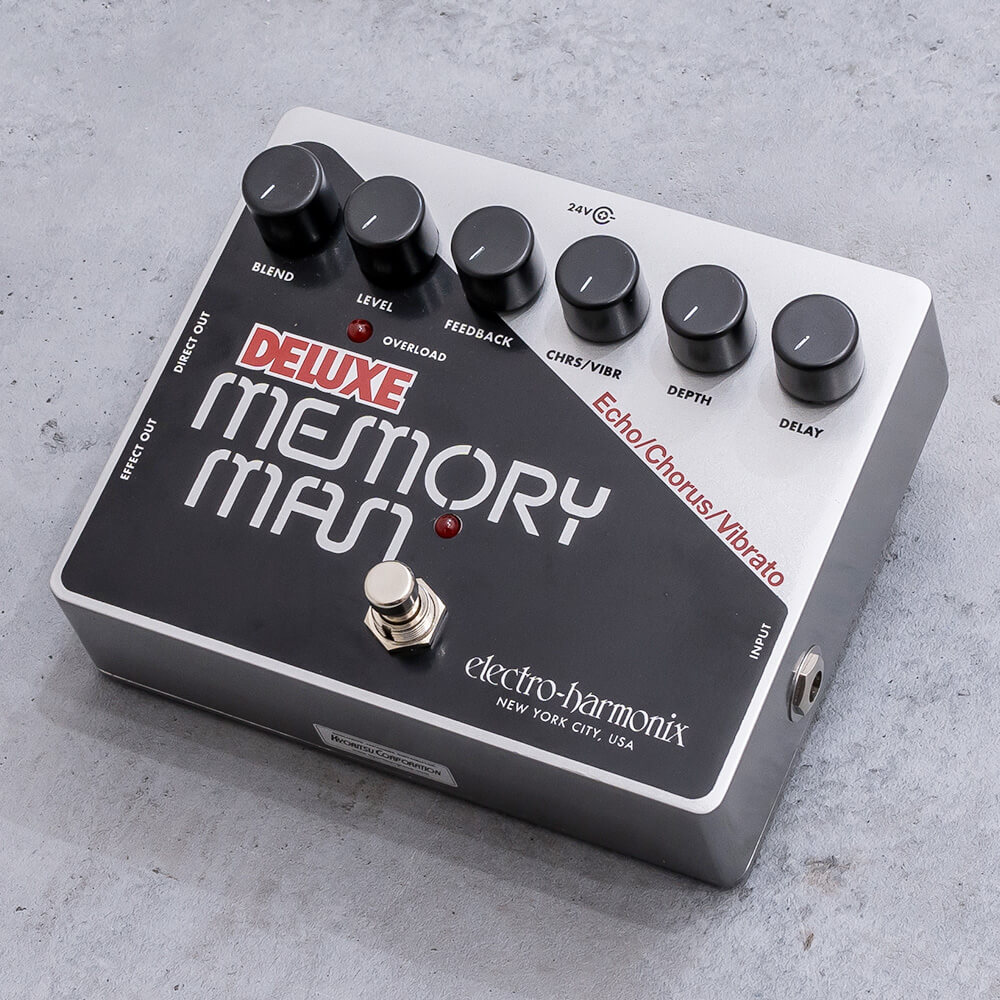 electro-harmonix Deluxe Memory Man エレクトロハーモニクス エフェクター アナログディレイ|ミュージックランドKEY WEST