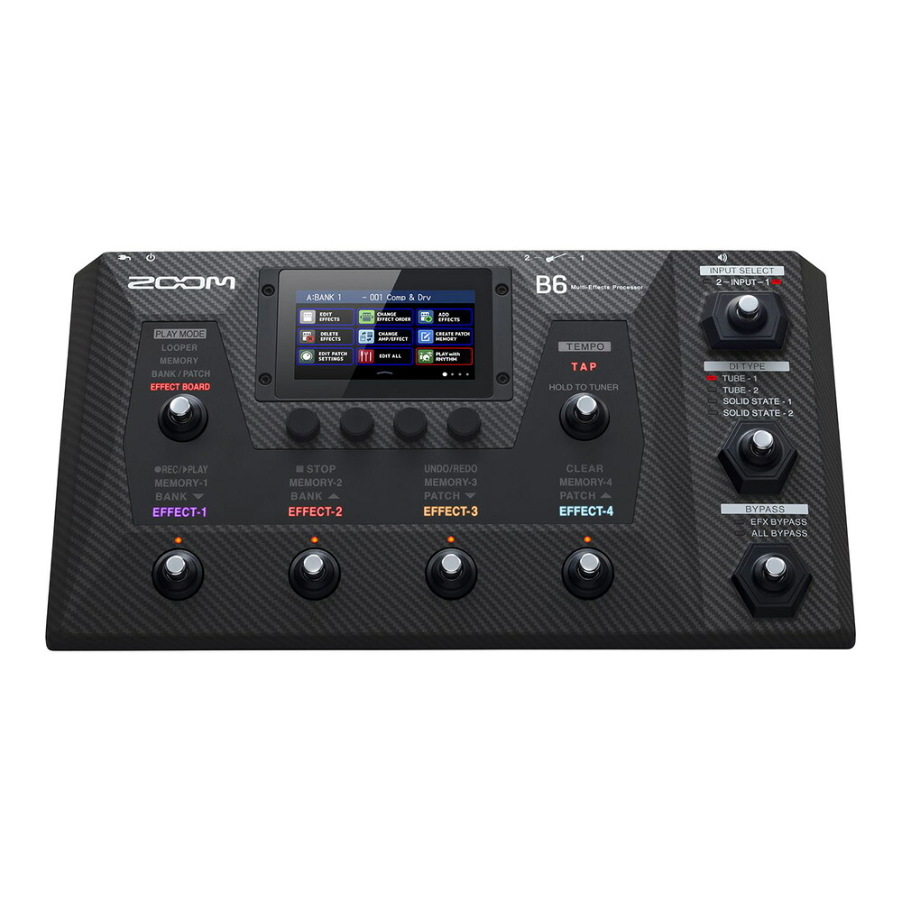 ZOOM B6 Multi-Effects Processor