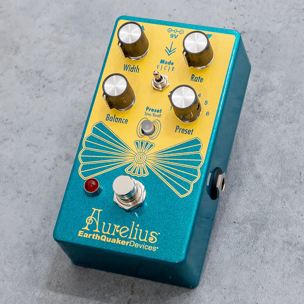 Aurelius EarthQuaker Devices ギターエフェクター 周波数あそびが好きな方々、Aurelius（アウレリウス）の世界へよ う